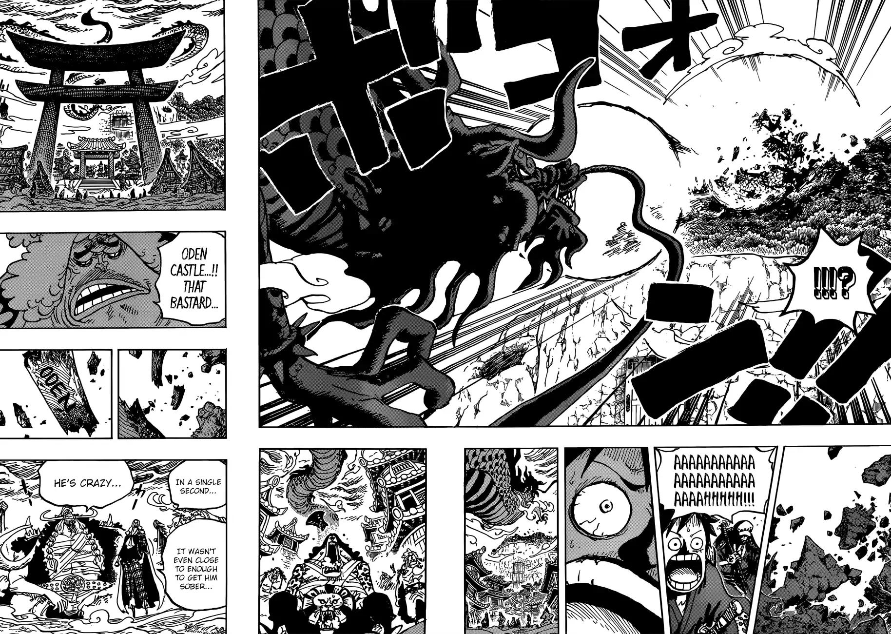 One Piece Chapter 922