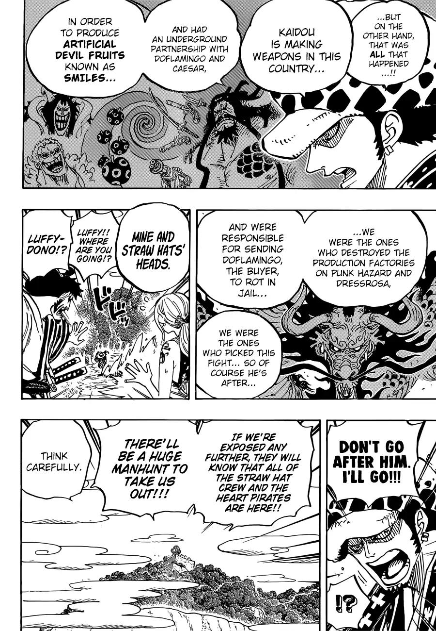 One Piece Chapter 922