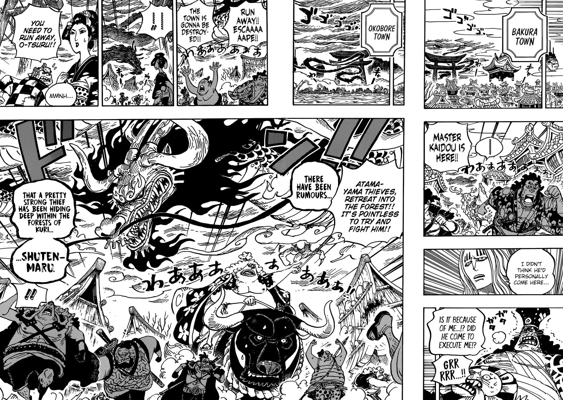 One Piece Chapter 922