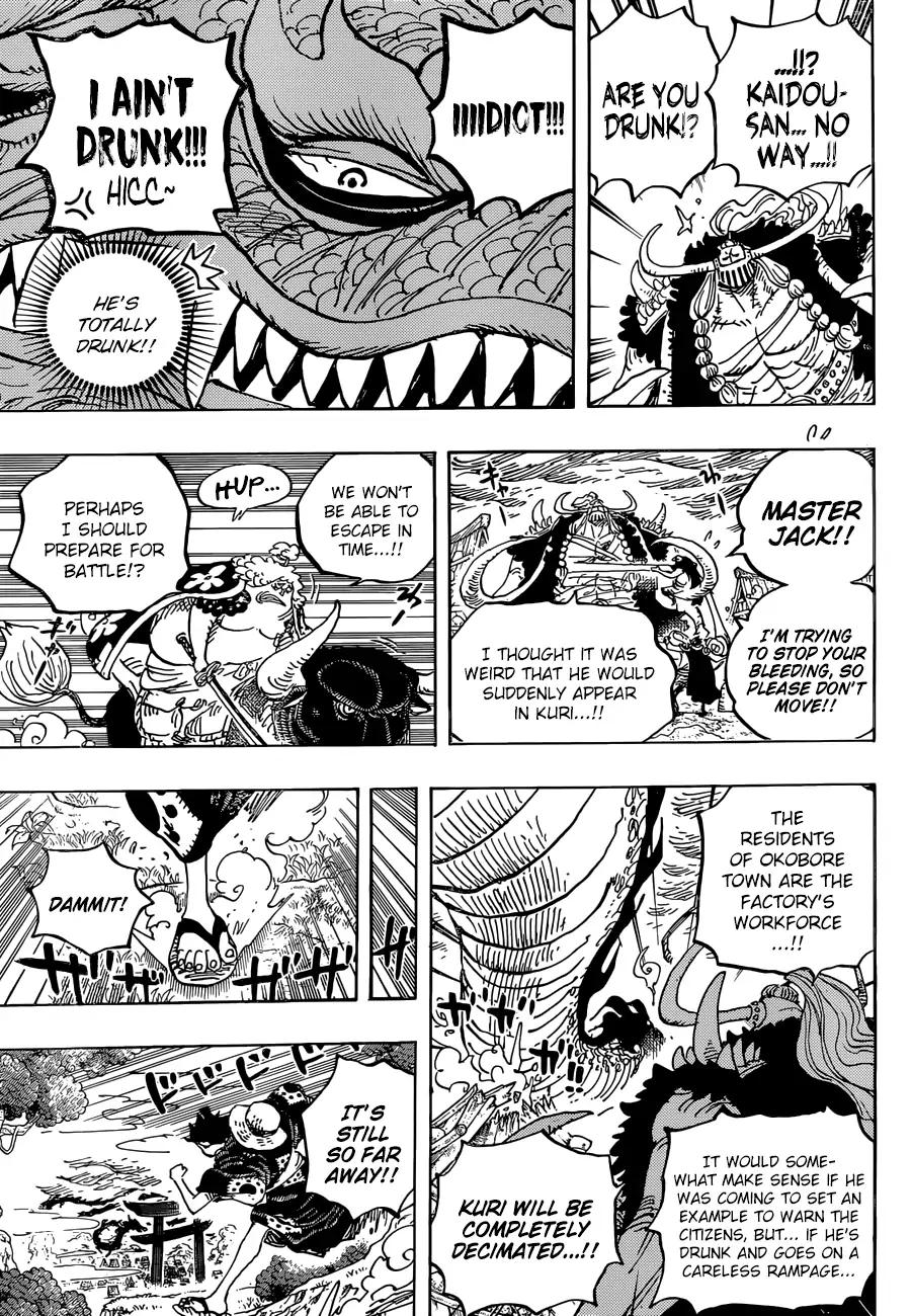 One Piece Chapter 922