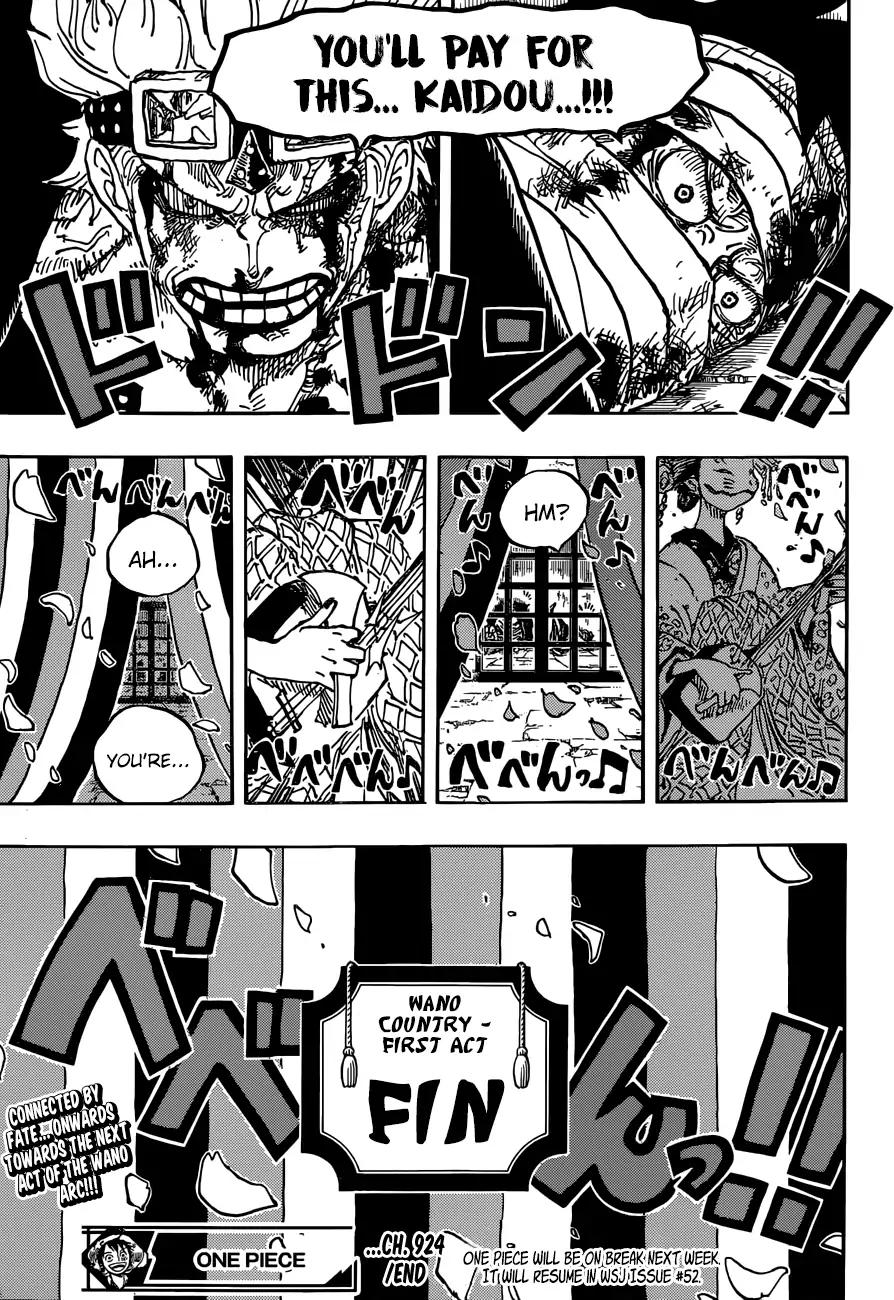 One Piece Chapter 924