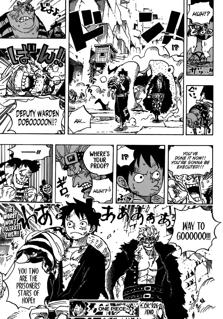 One Piece Chapter 926