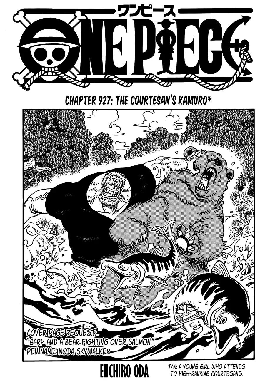 One Piece Chapter 927