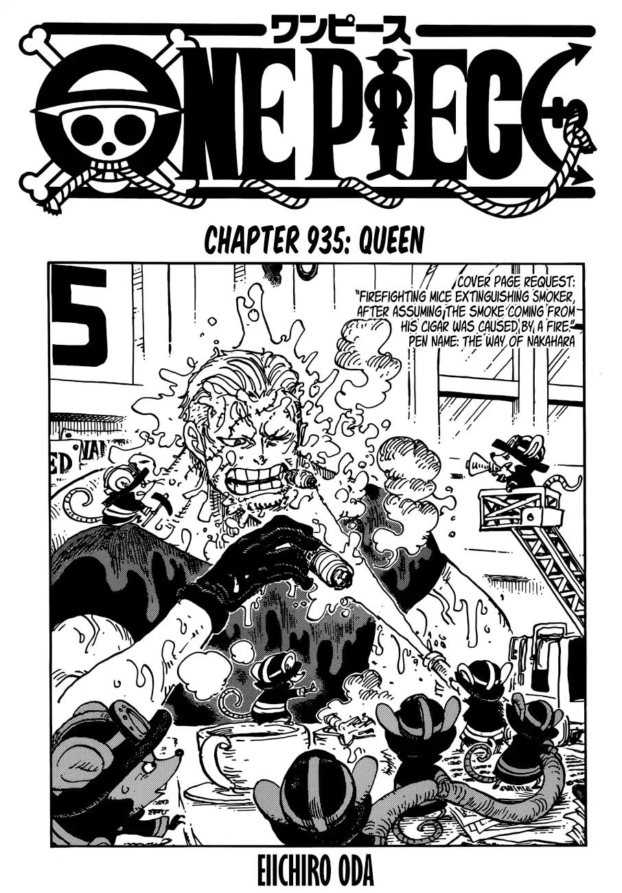 One Piece Chapter 935