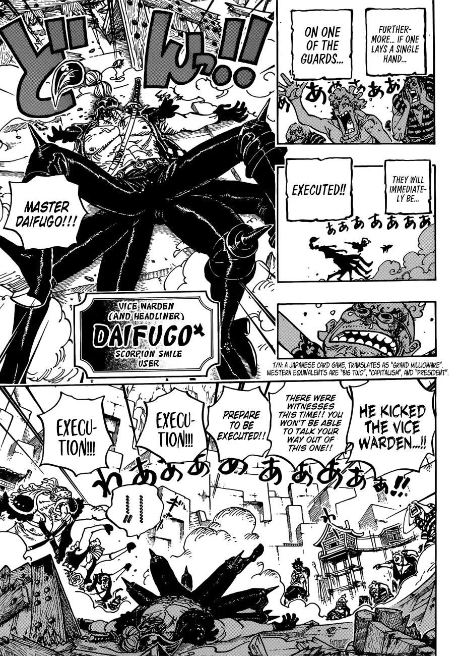 One Piece Chapter 935