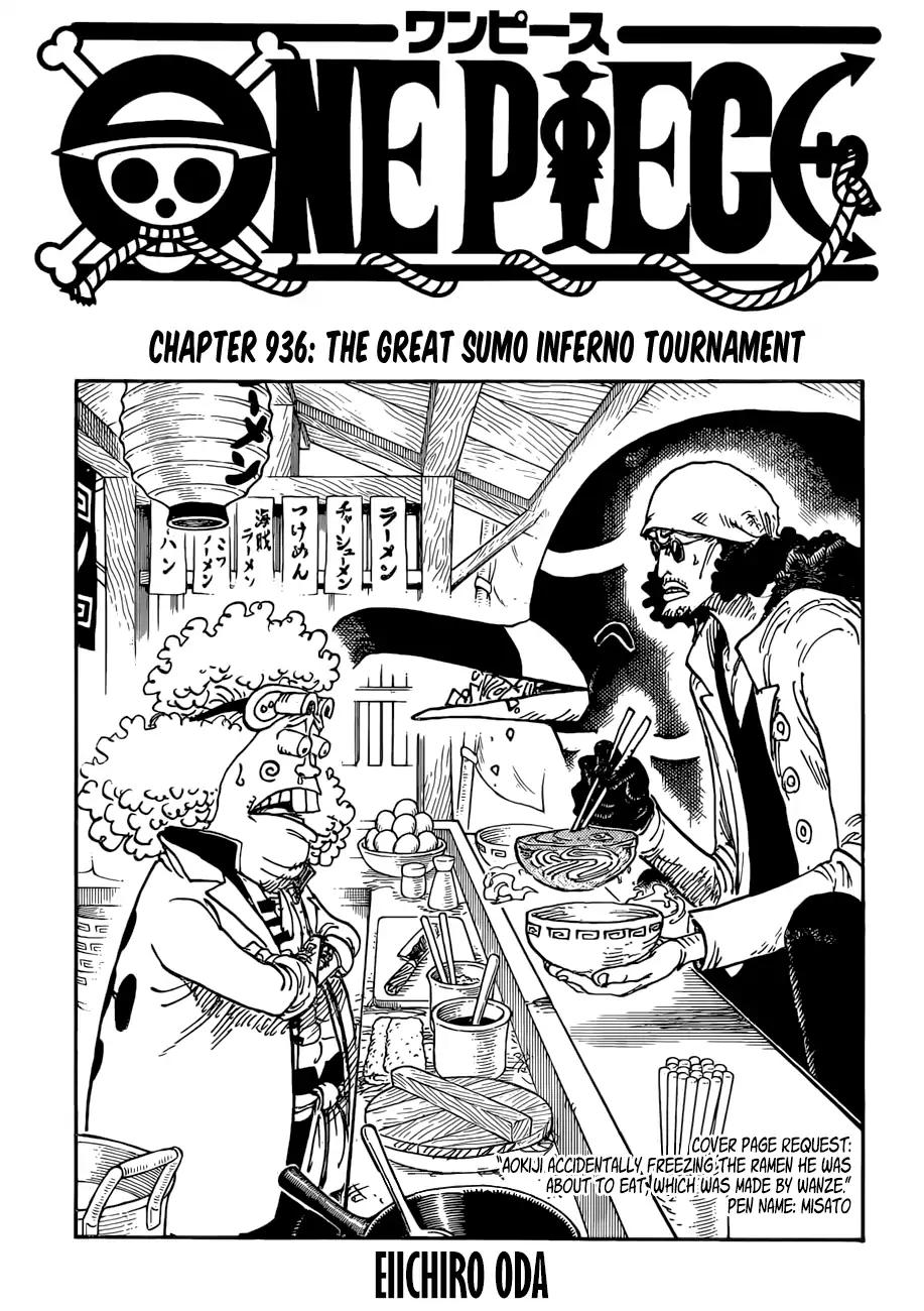 One Piece Chapter 936