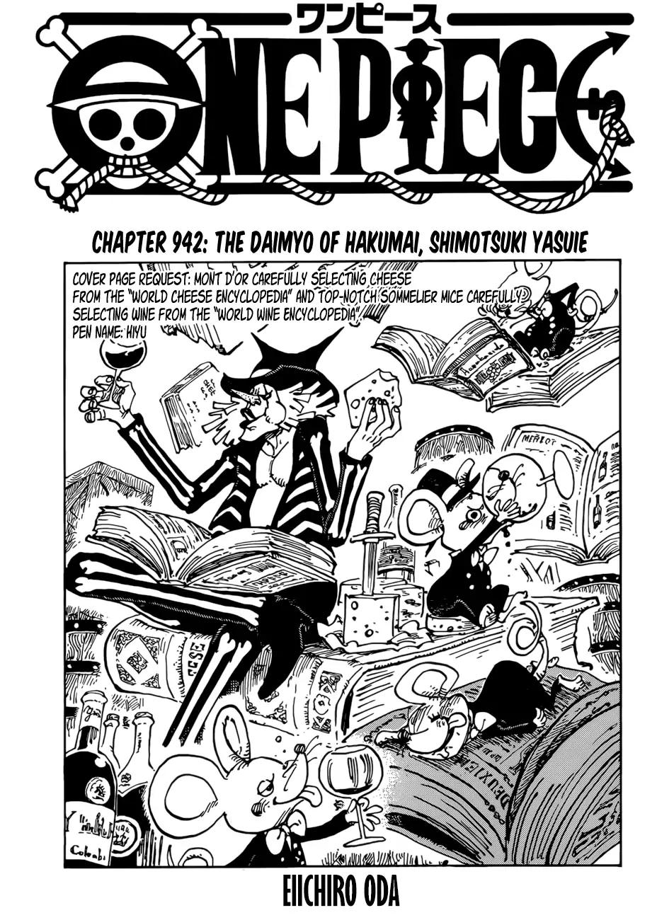 One Piece Chapter 942