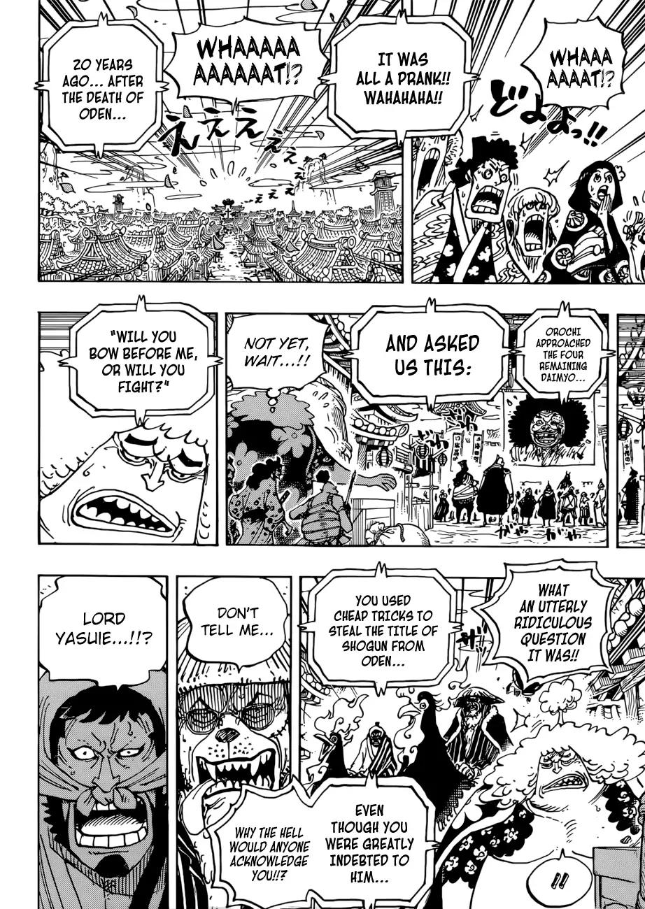 One Piece Chapter 942