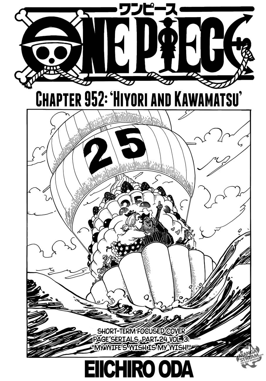 One Piece Chapter 952