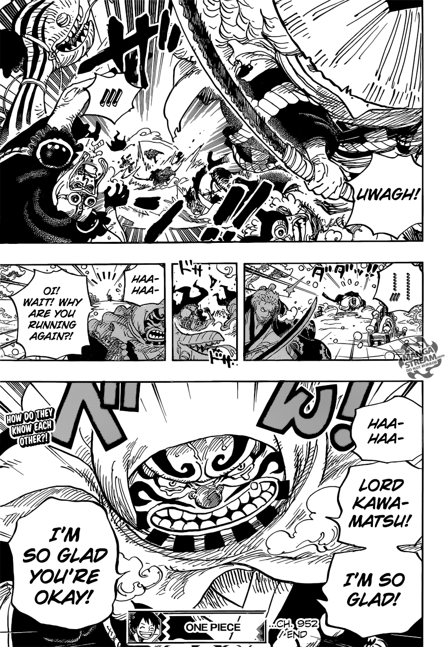 One Piece Chapter 952