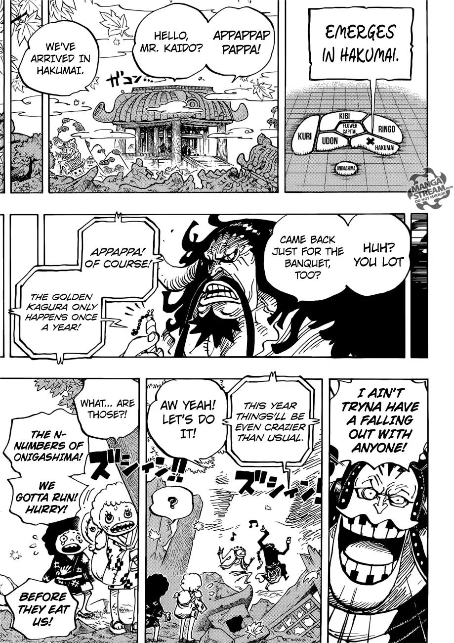 One Piece Chapter 954