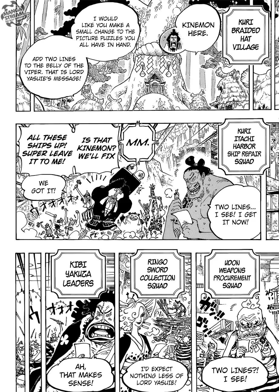 One Piece Chapter 954