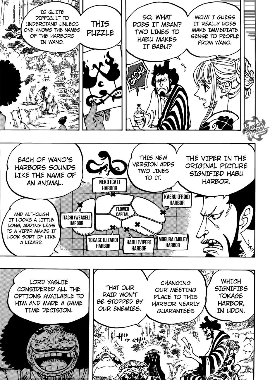 One Piece Chapter 954