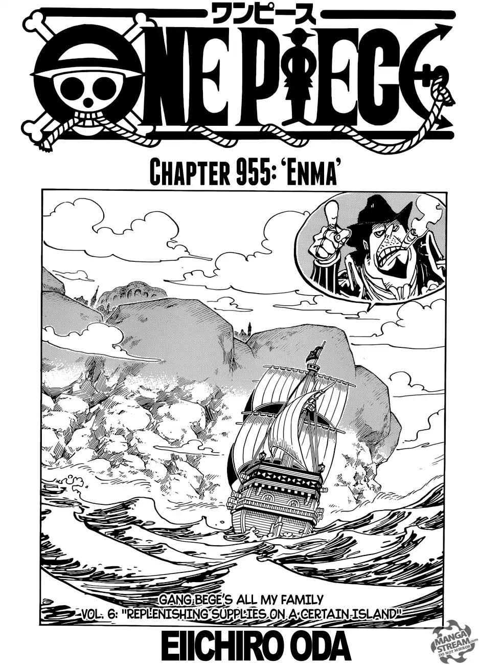 One Piece Chapter 955