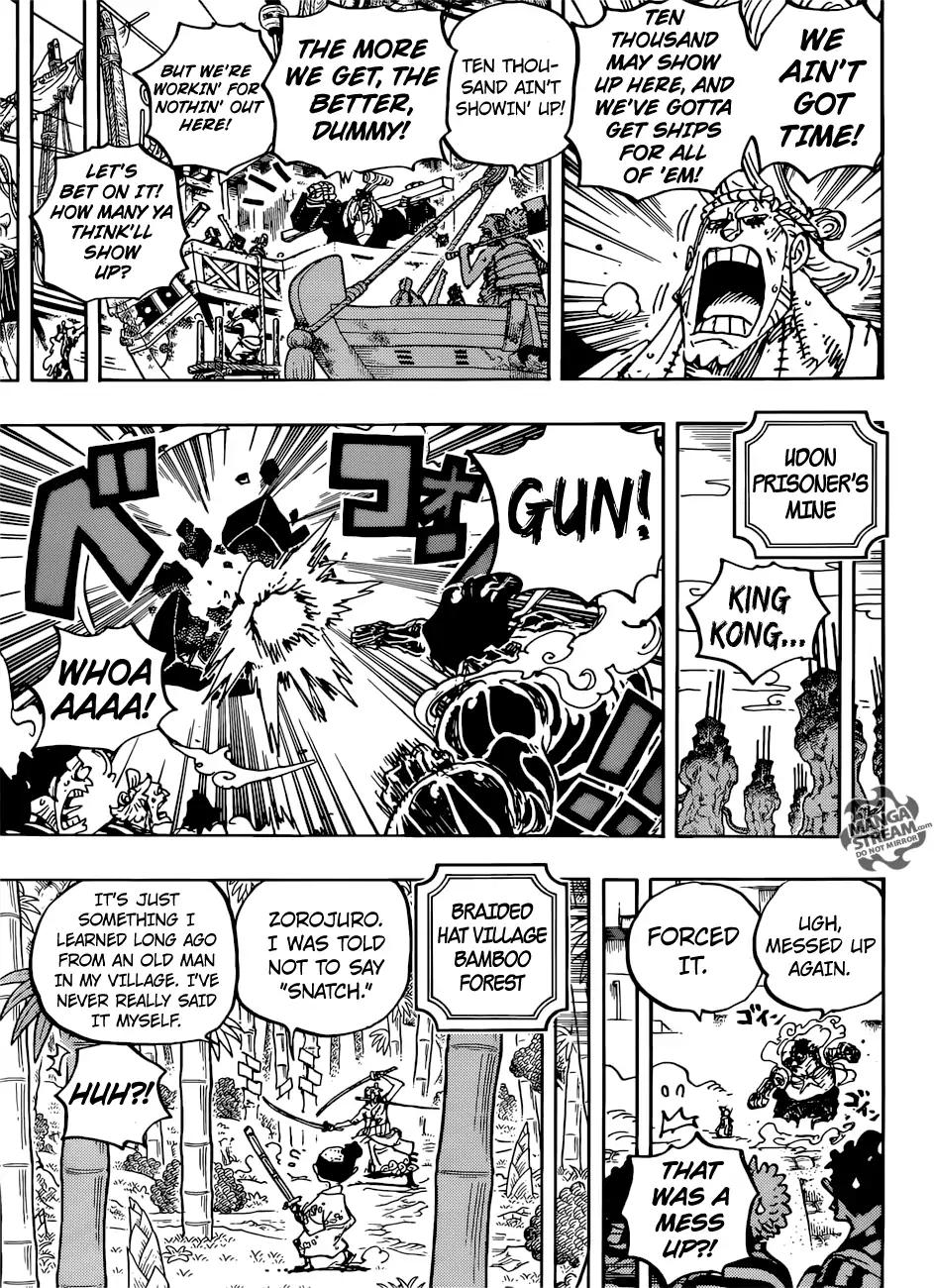 One Piece Chapter 955