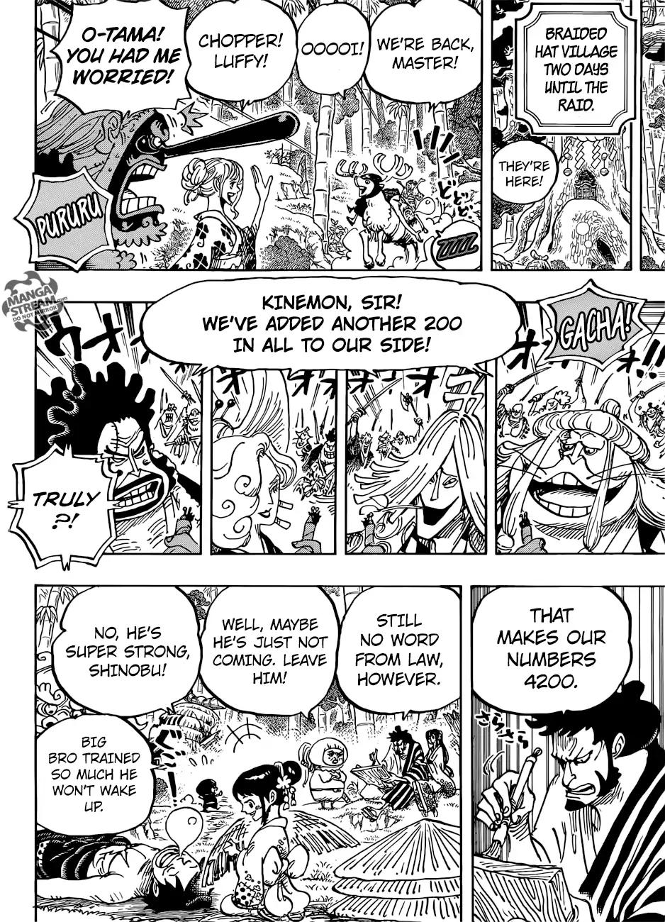 One Piece Chapter 955