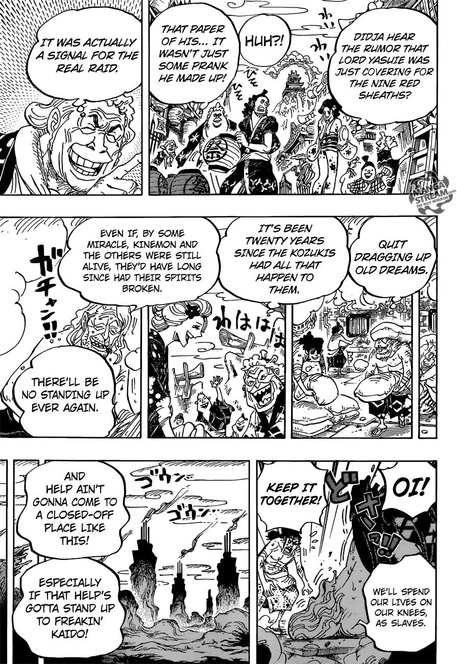 One Piece Chapter 955