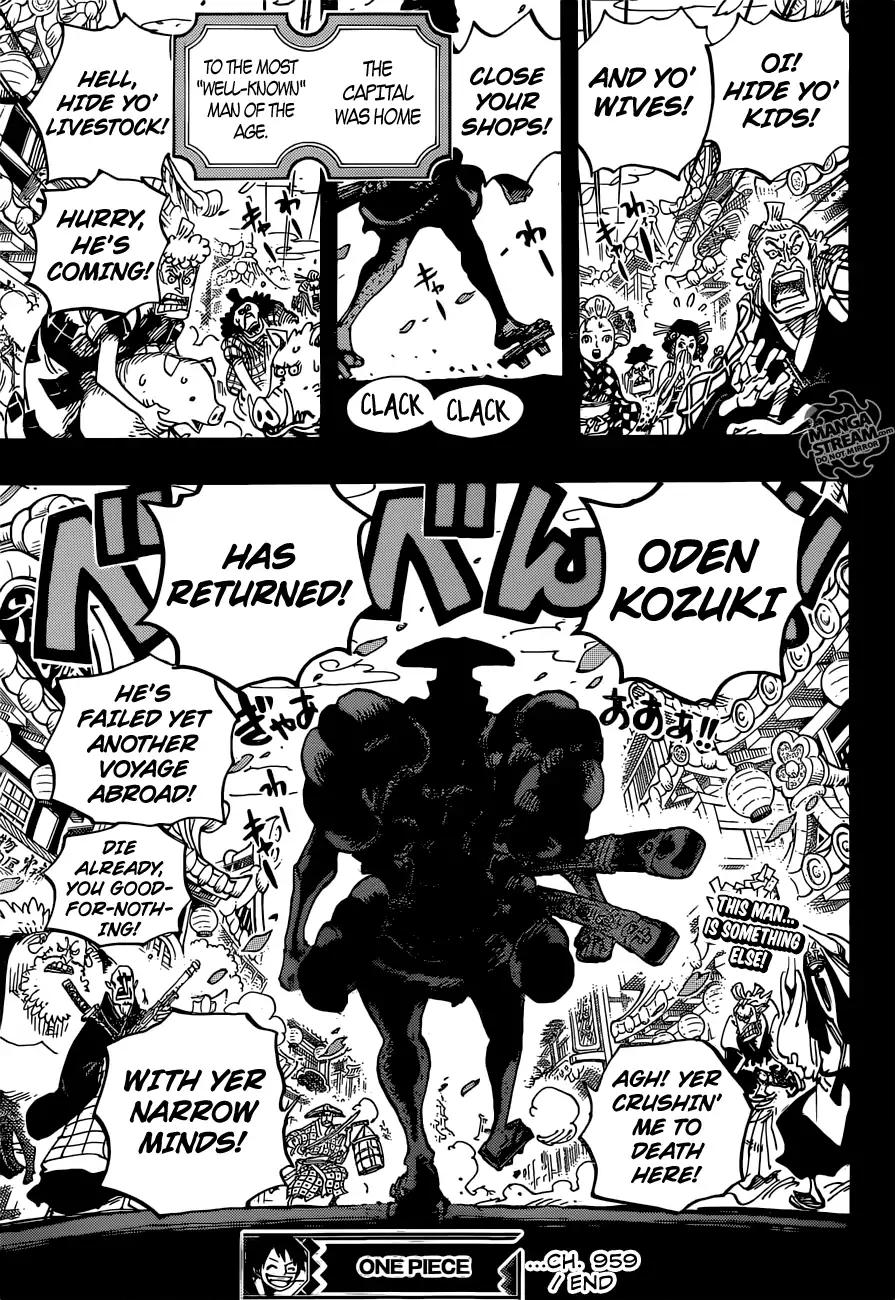 One Piece Chapter 959