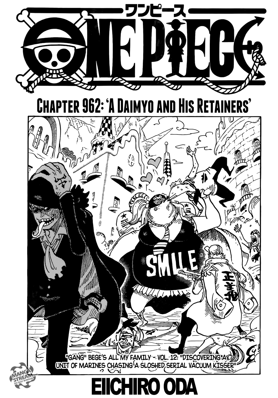 One Piece Chapter 962