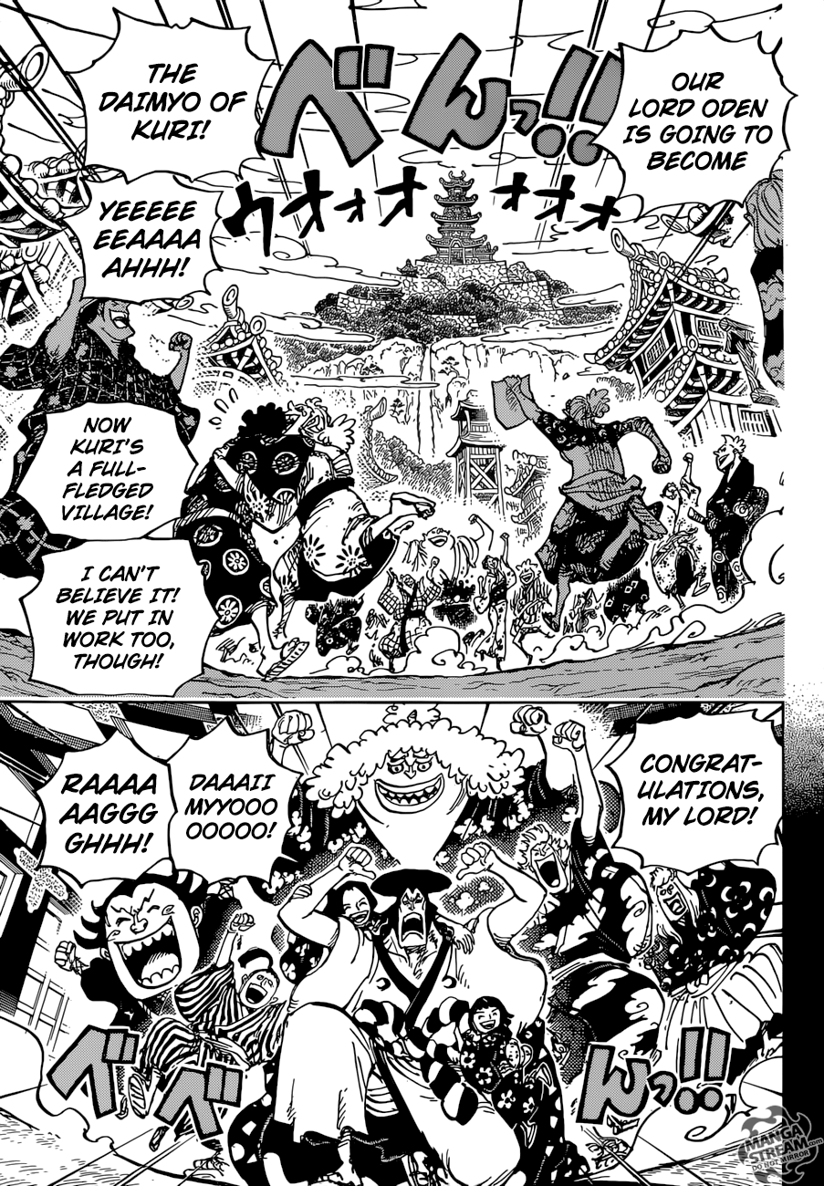 One Piece Chapter 962