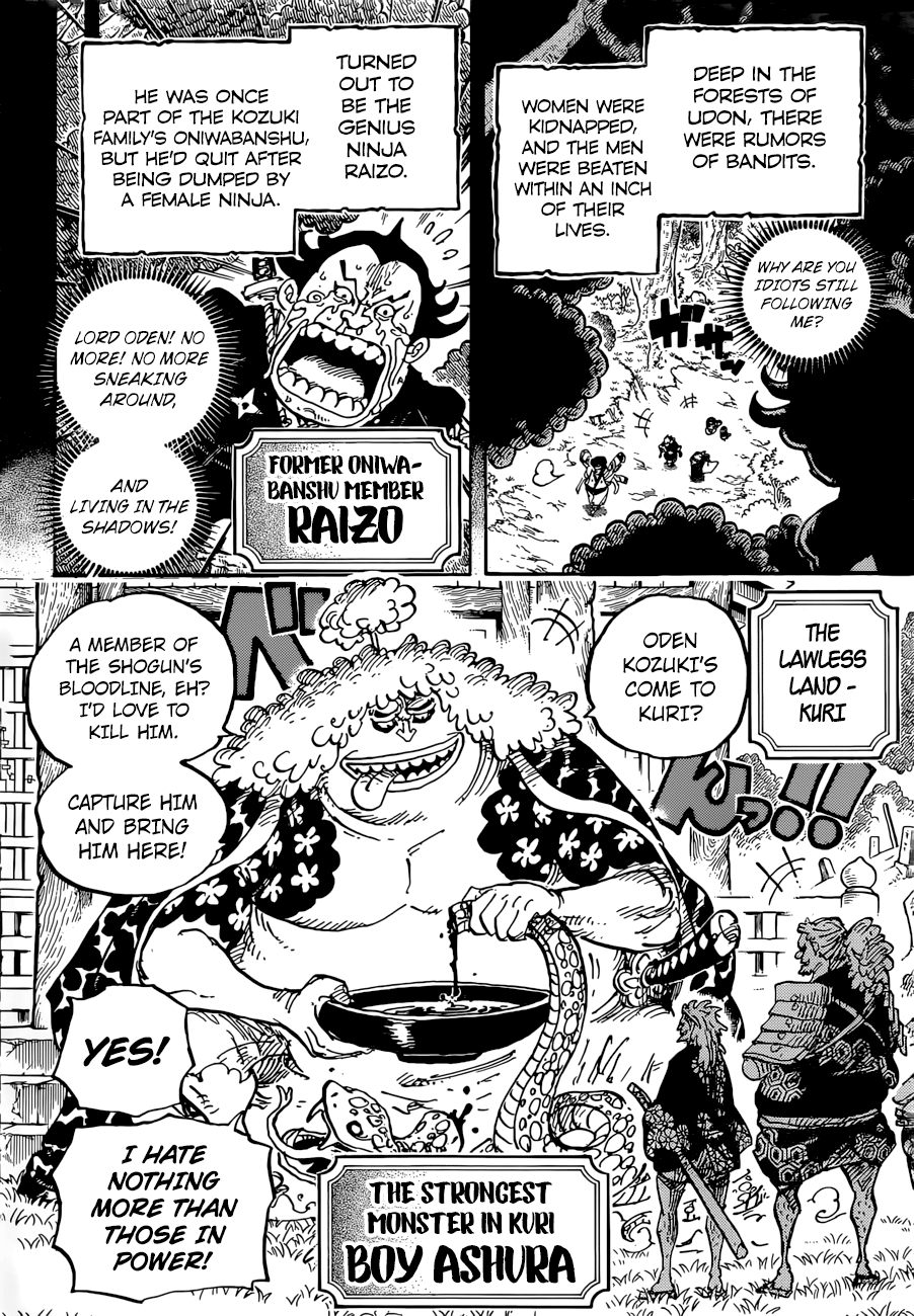 One Piece Chapter 962