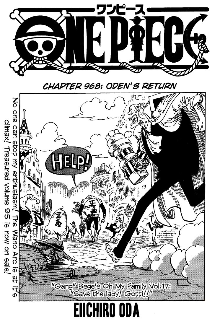 One Piece Chapter 968