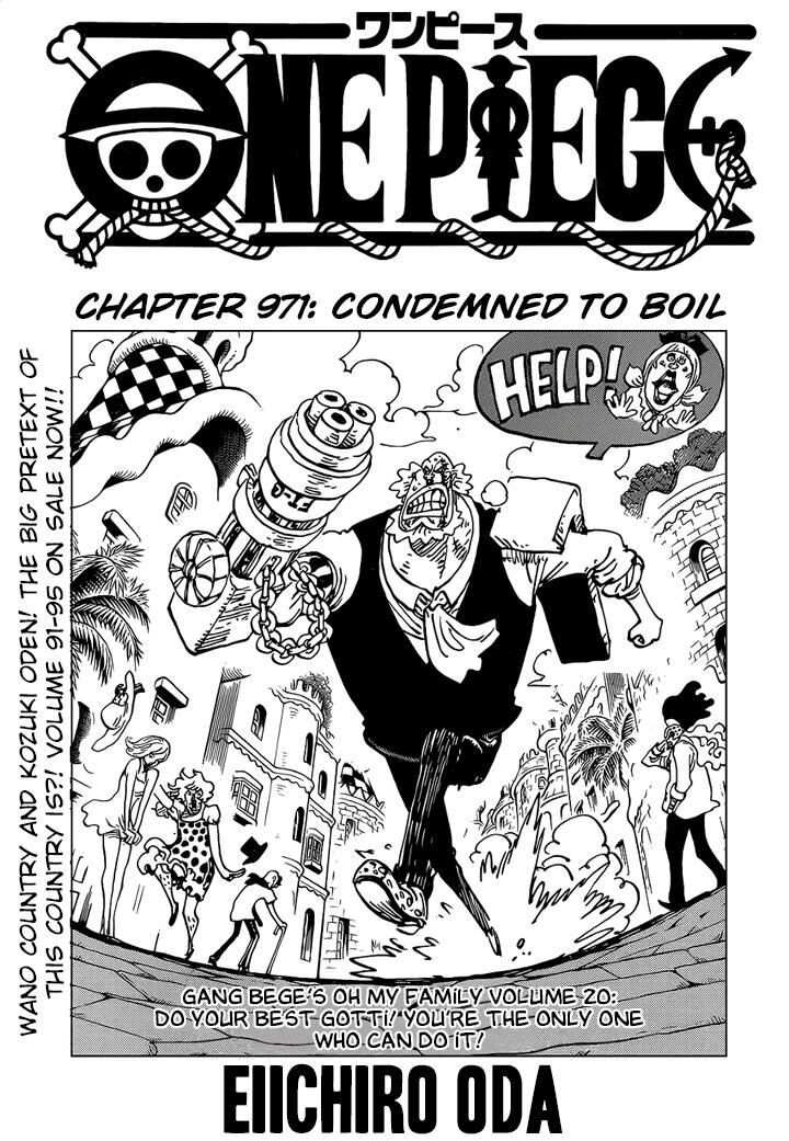 One Piece Chapter 971