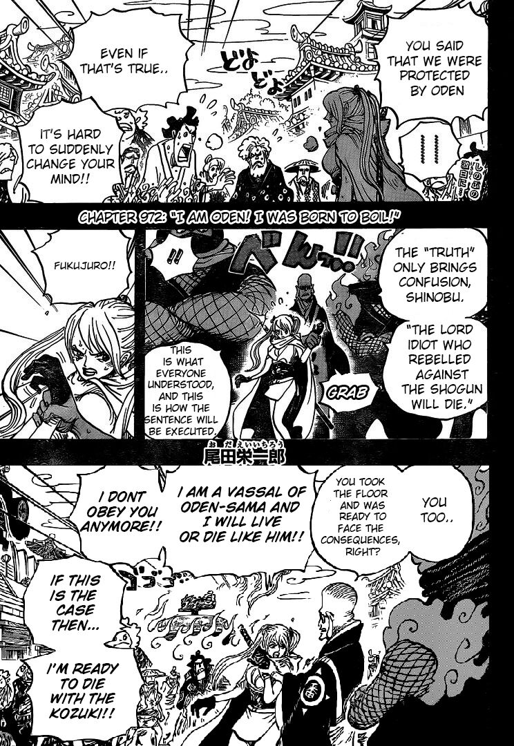 One Piece Chapter 972