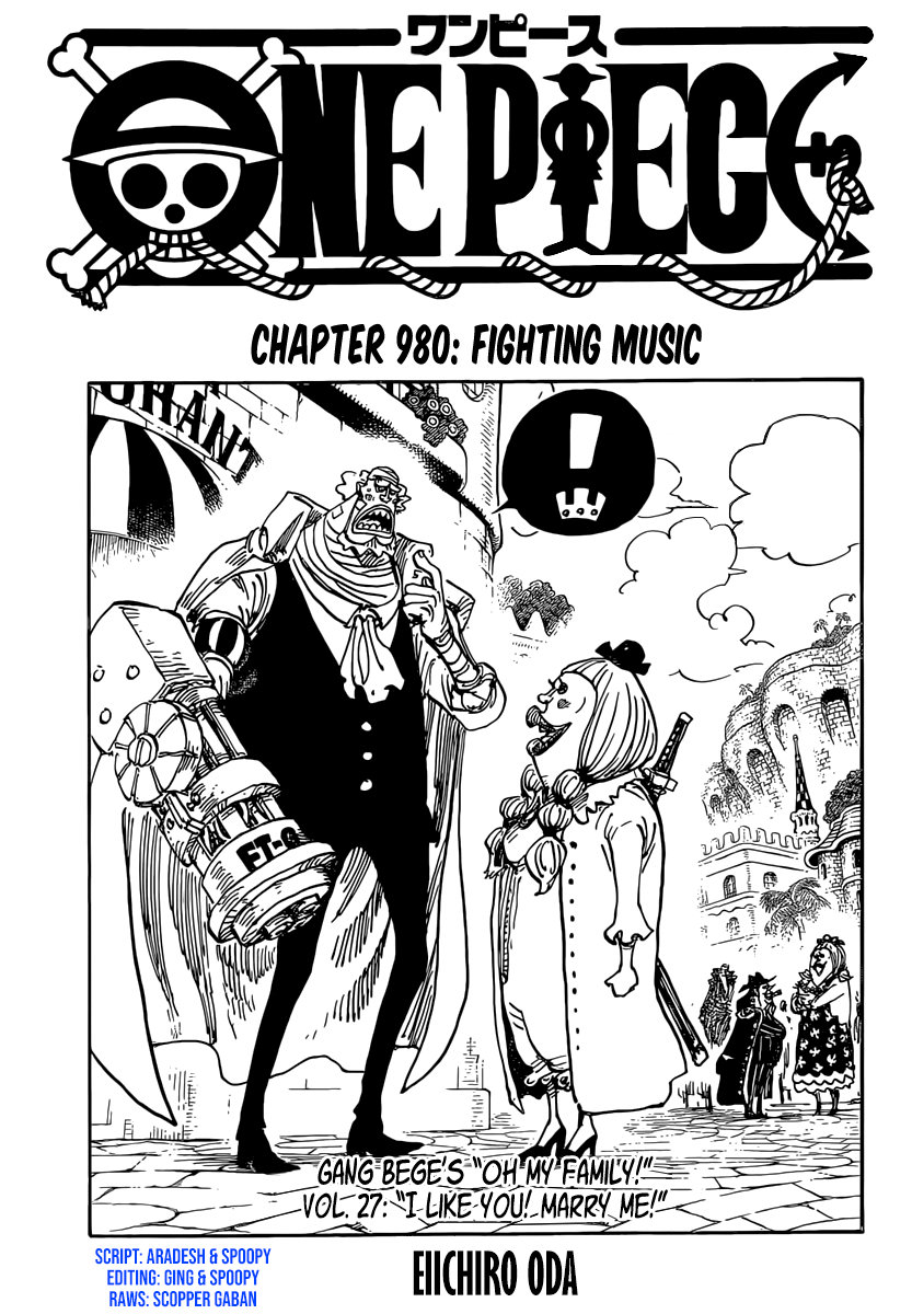 One Piece Chapter 980