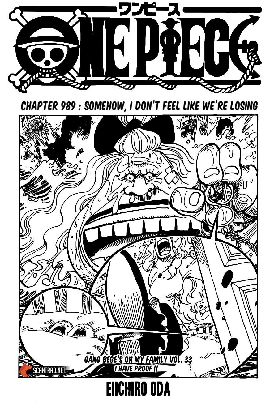 One Piece Chapter 989