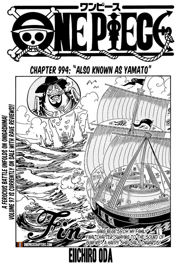 One Piece Chapter 994