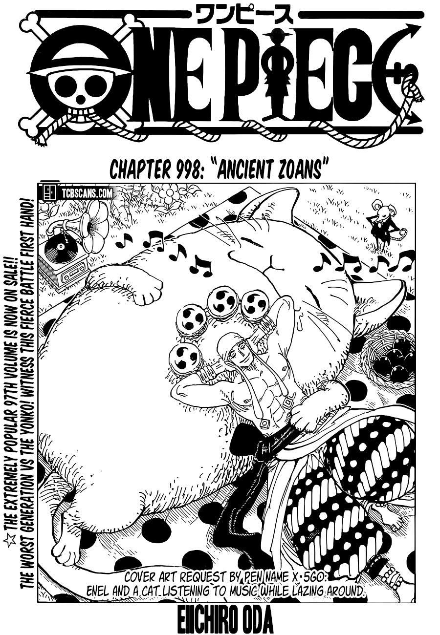 One Piece Chapter 998