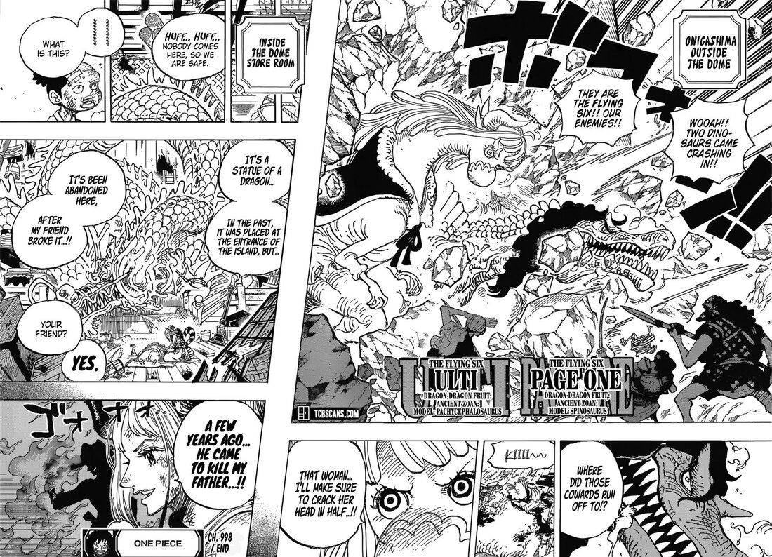 One Piece Chapter 998