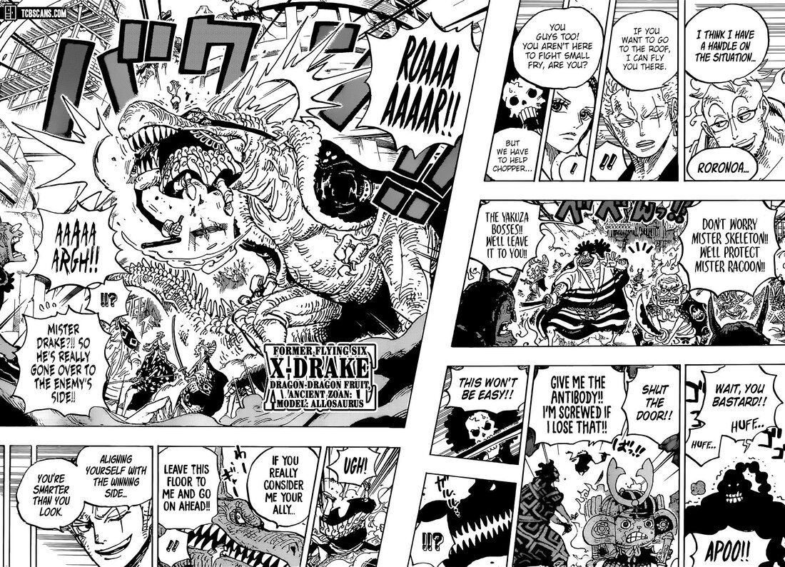 One Piece Chapter 998