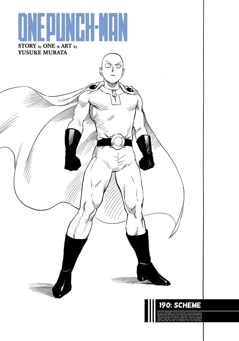 One-Punch Man Chapter 190