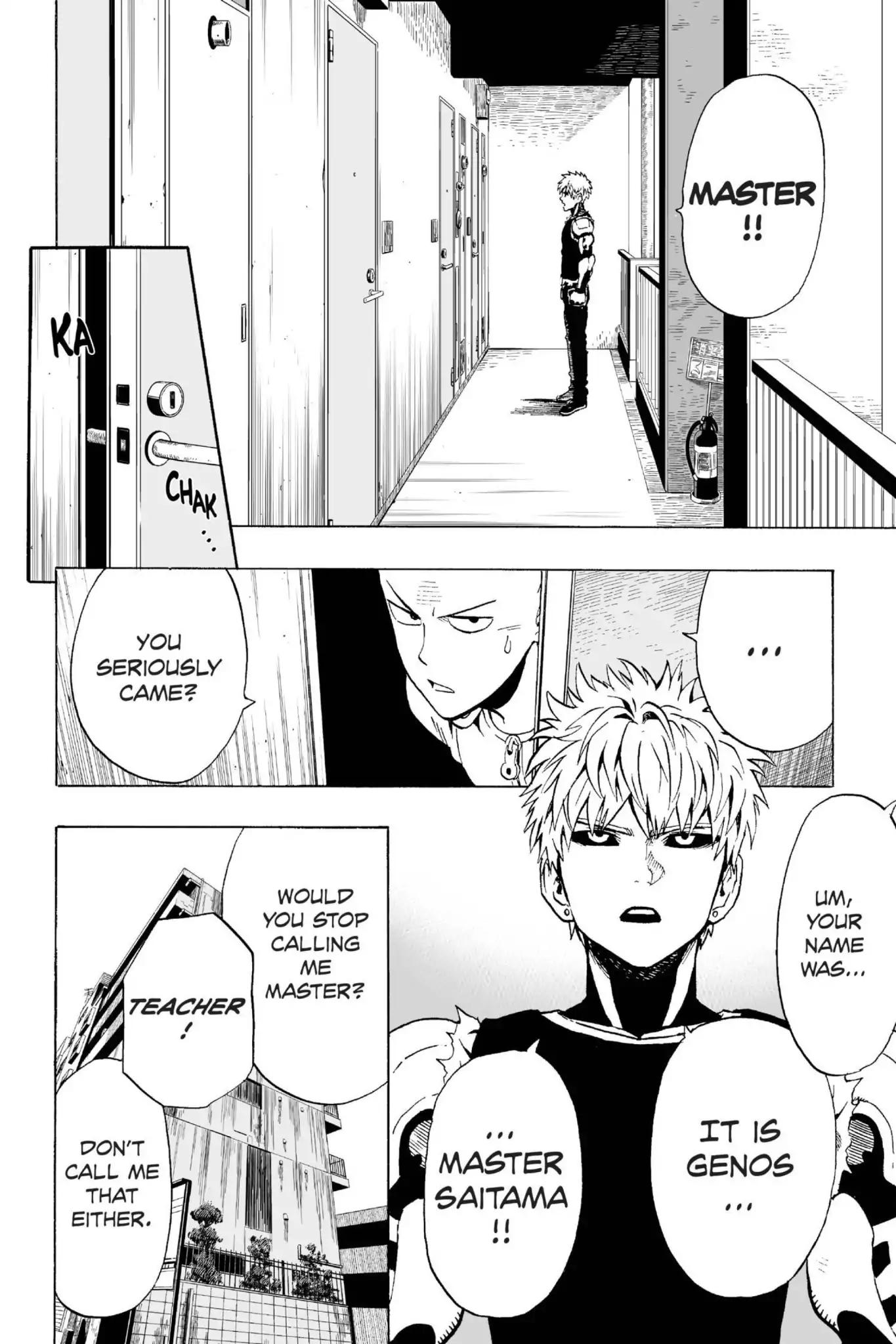 One-Punch Man Chapter 7