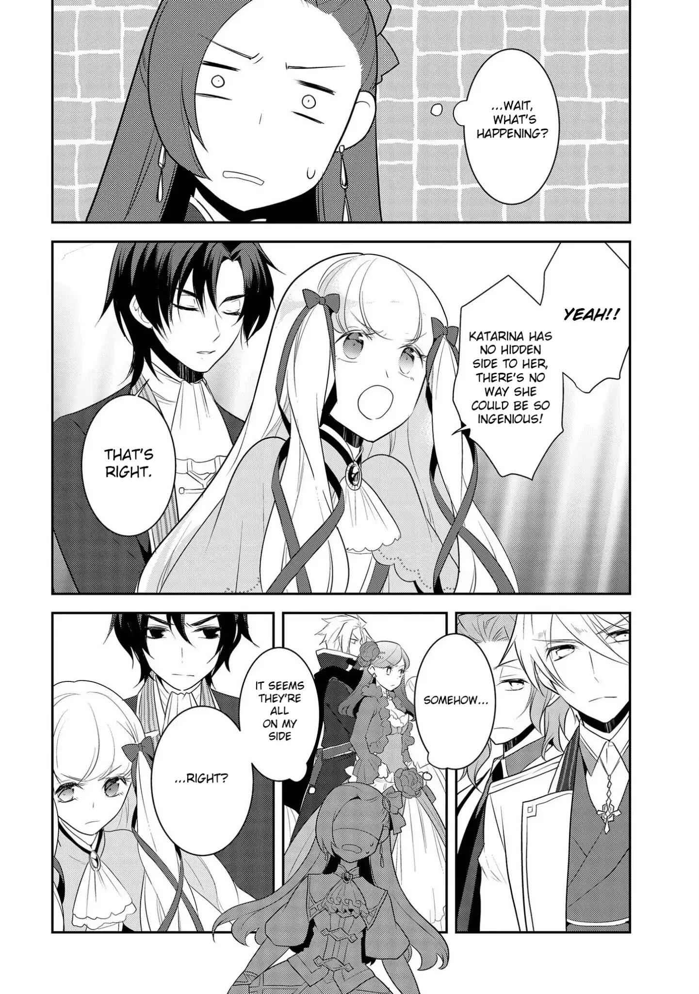 Otome Game No Hametsu Flag Shika Nai Akuyaku Reijou Ni Tensei Shite Shimatta... Chapter 14