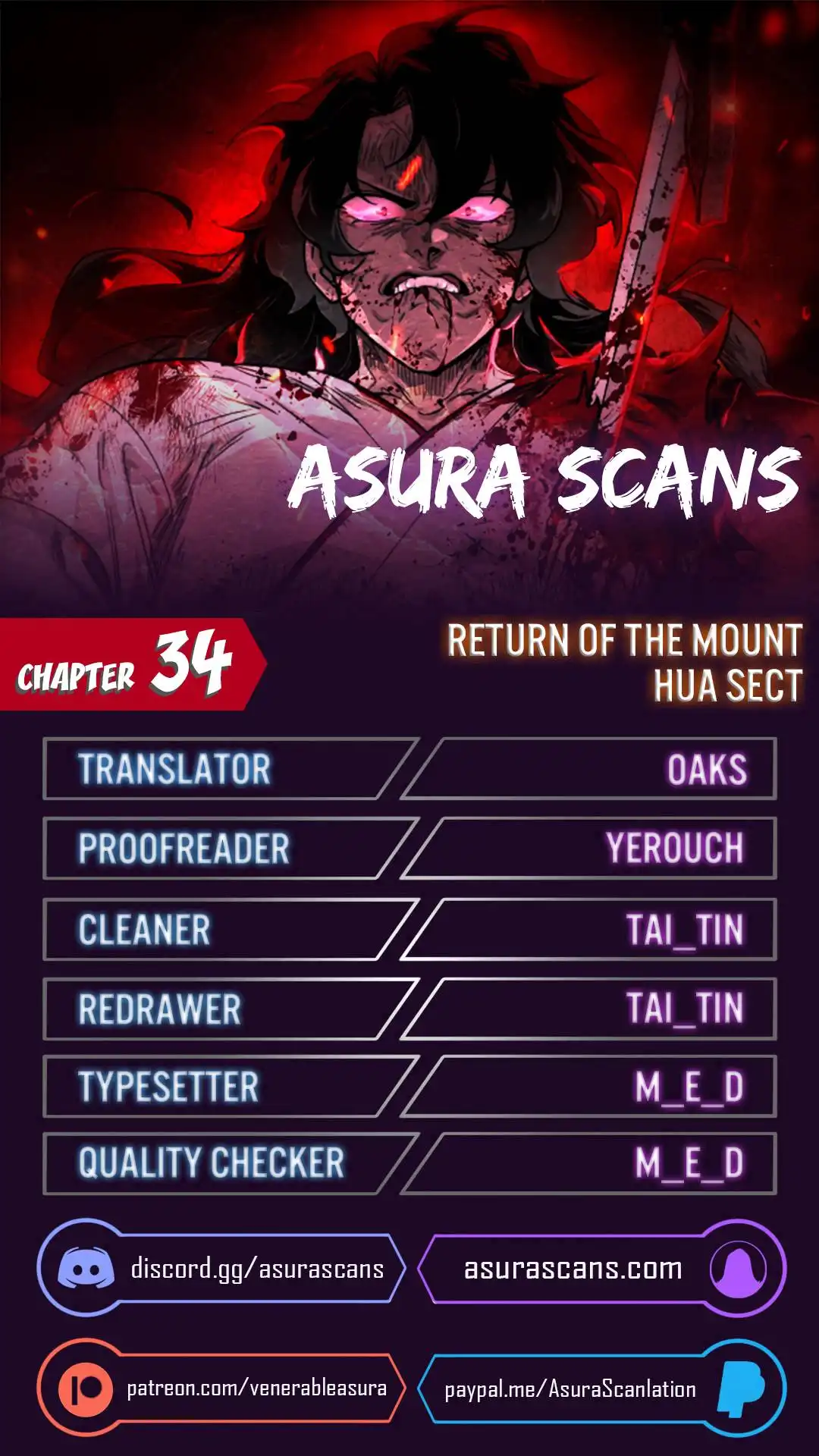 Return of the Mount Hua Sect Chapter 34