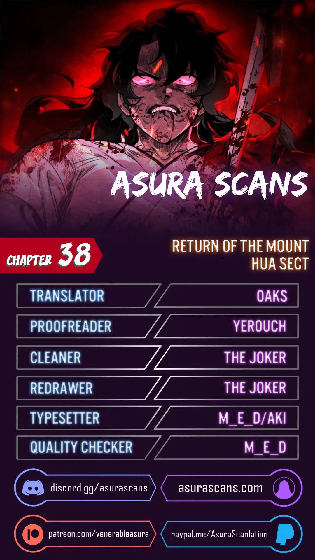 Return of the Mount Hua Sect Chapter 38