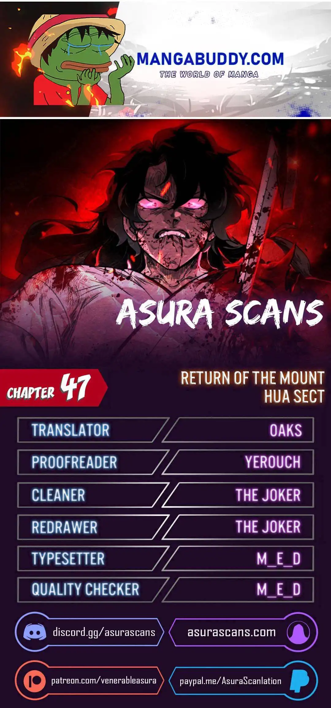 Return of the Mount Hua Sect Chapter 47