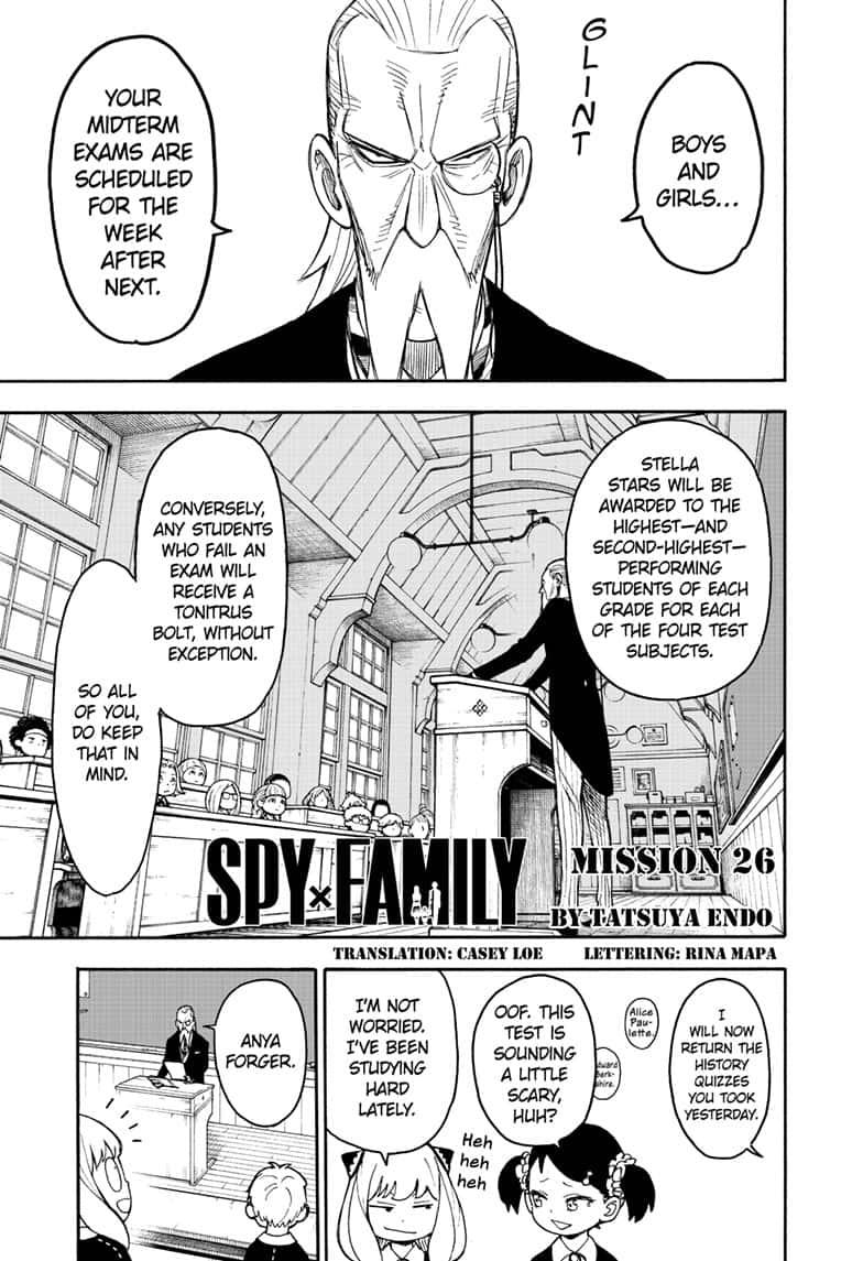 SPY x FAMILY Chapter 26