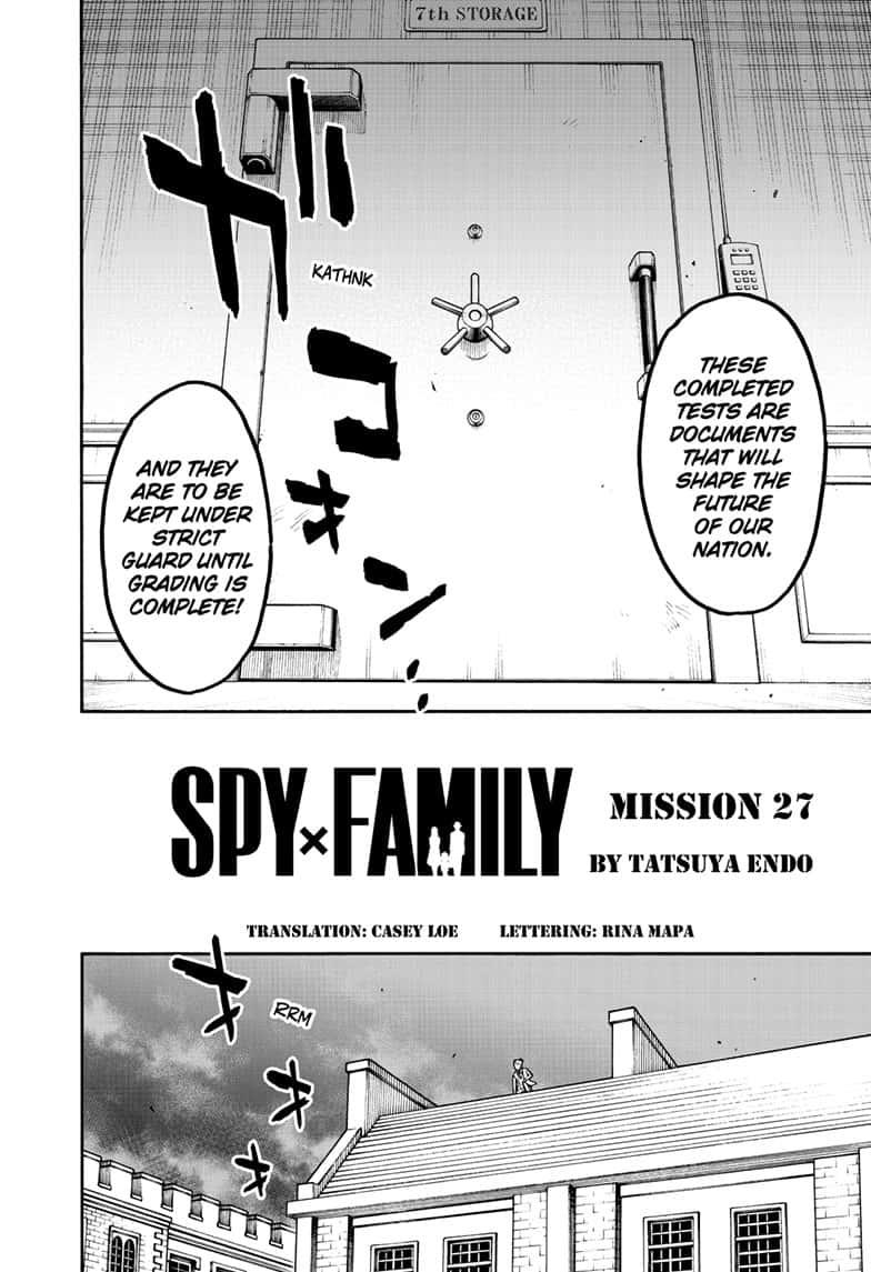 SPY x FAMILY Chapter 27