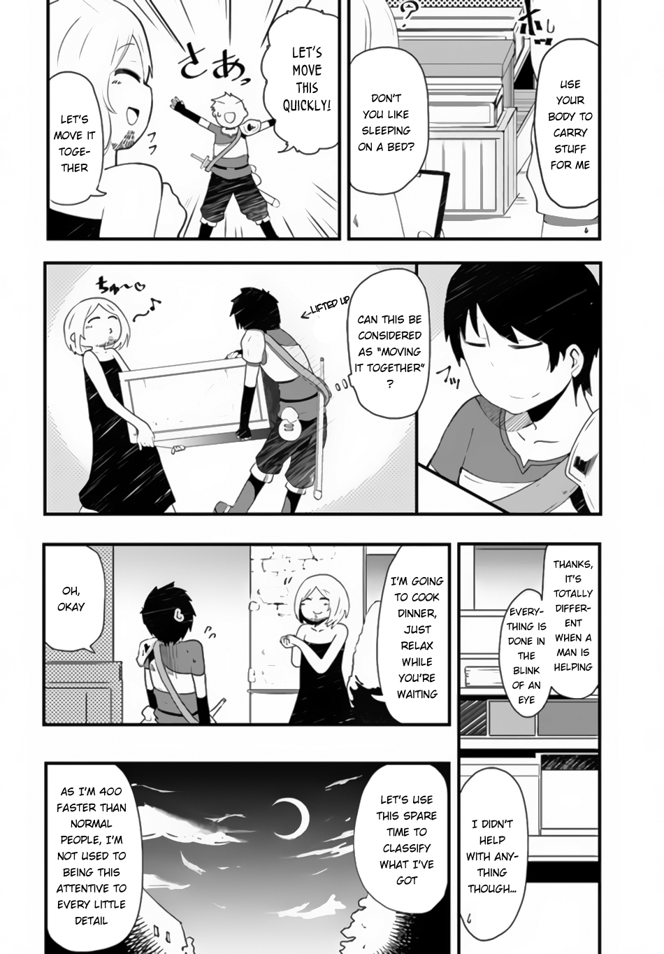 Seichou Cheat de Nandemo Dekiru You ni Natta ga, Mushoku Dake wa Yamerarenai You Desu Chapter 2