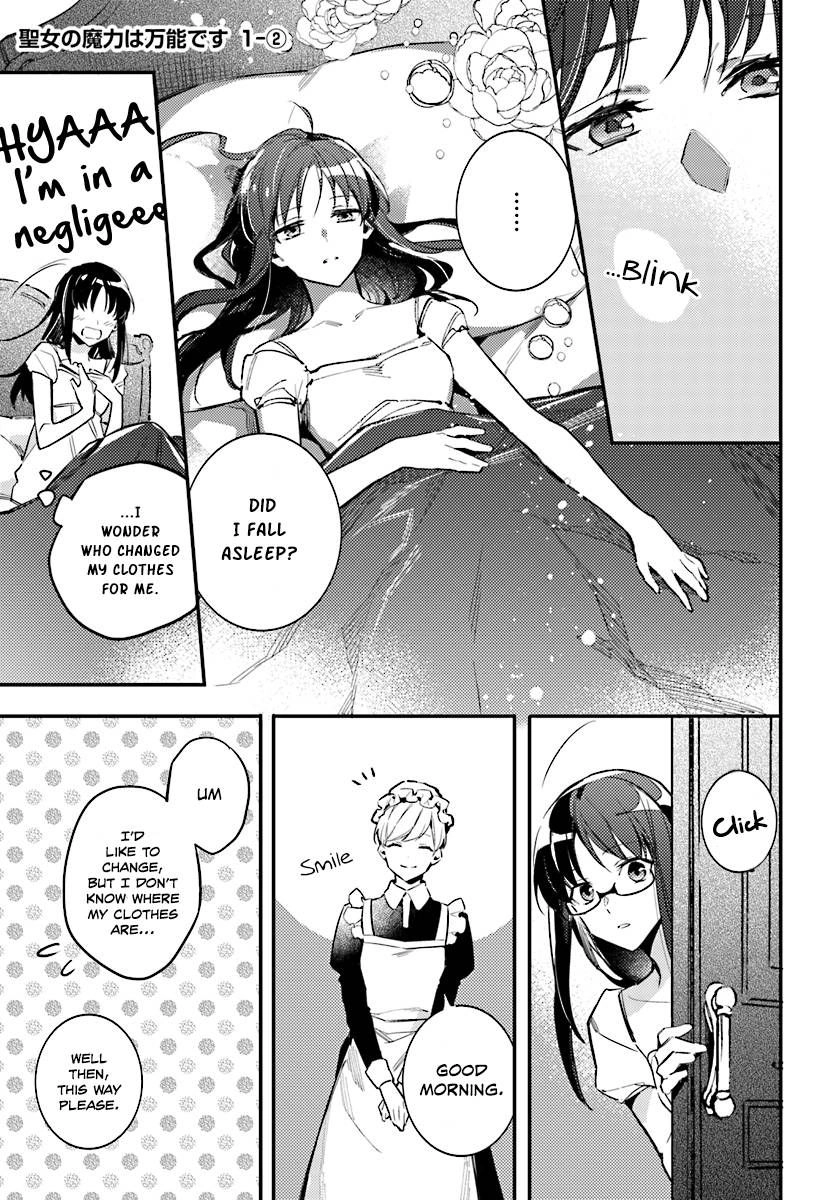 Seijo no Maryoku wa Bannou desu Chapter 1