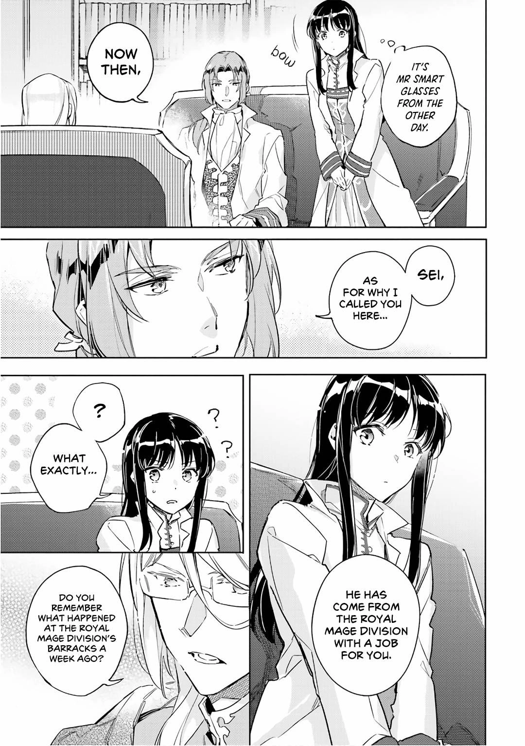 Seijo no Maryoku wa Bannou desu Chapter 7