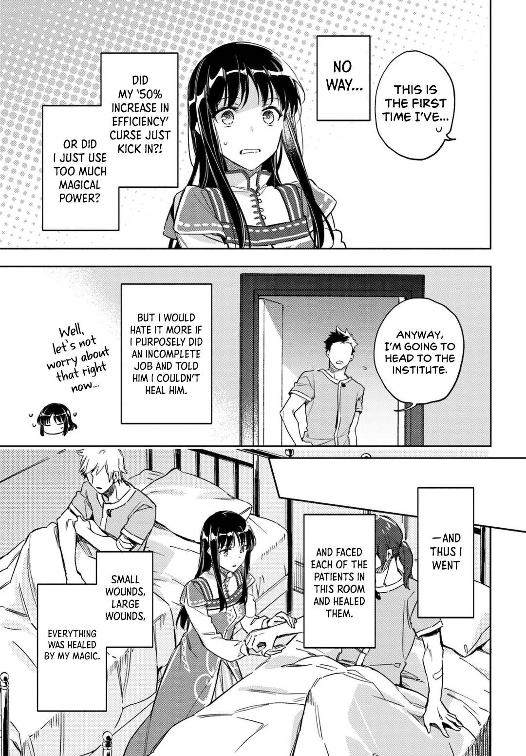 Seijo no Maryoku wa Bannou desu Chapter 9