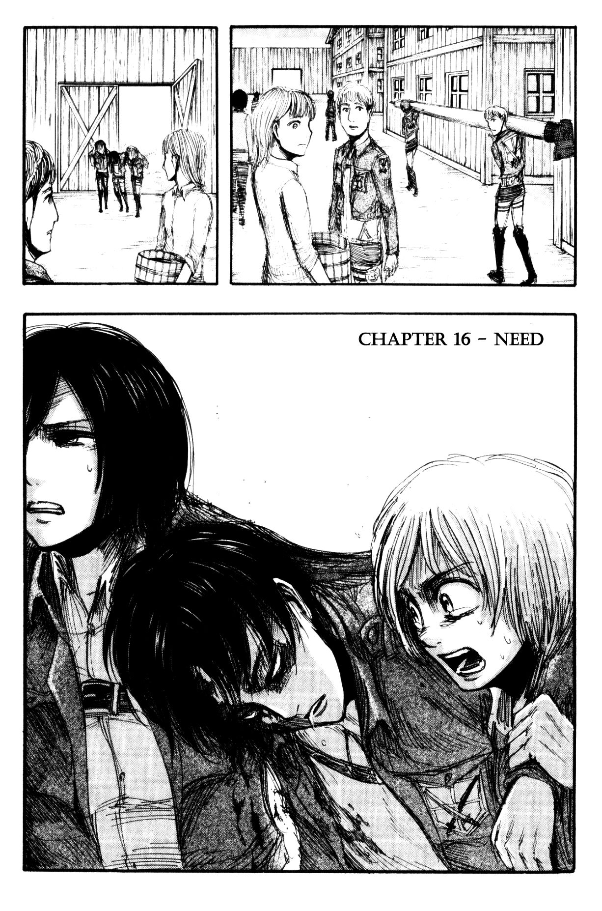 Shingeki no Kyojin Chapter 16