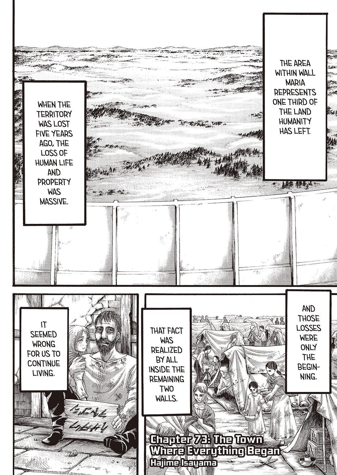 Shingeki no Kyojin Chapter 73