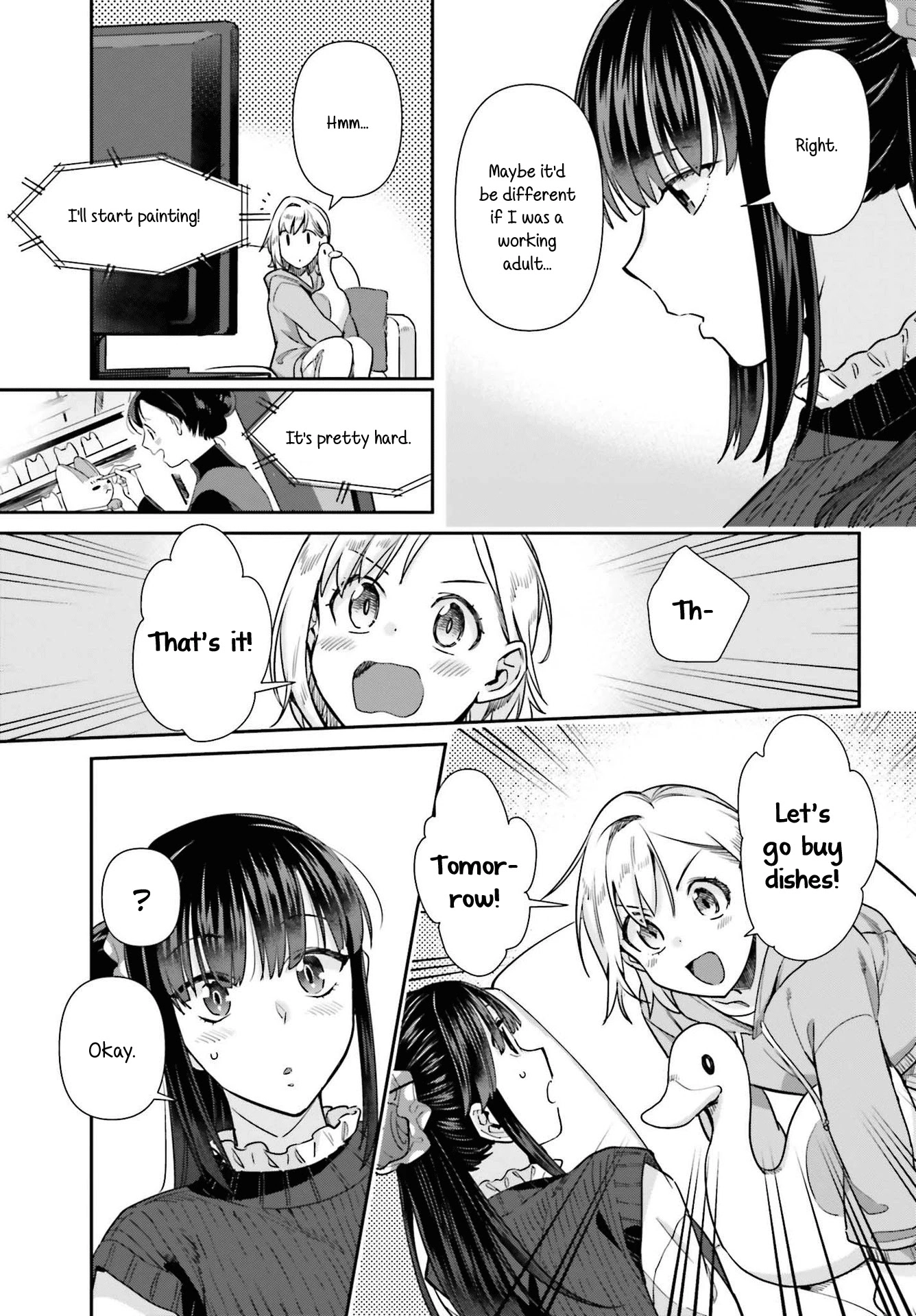 Shinmai Shimai no Futari Gohan Chapter 58