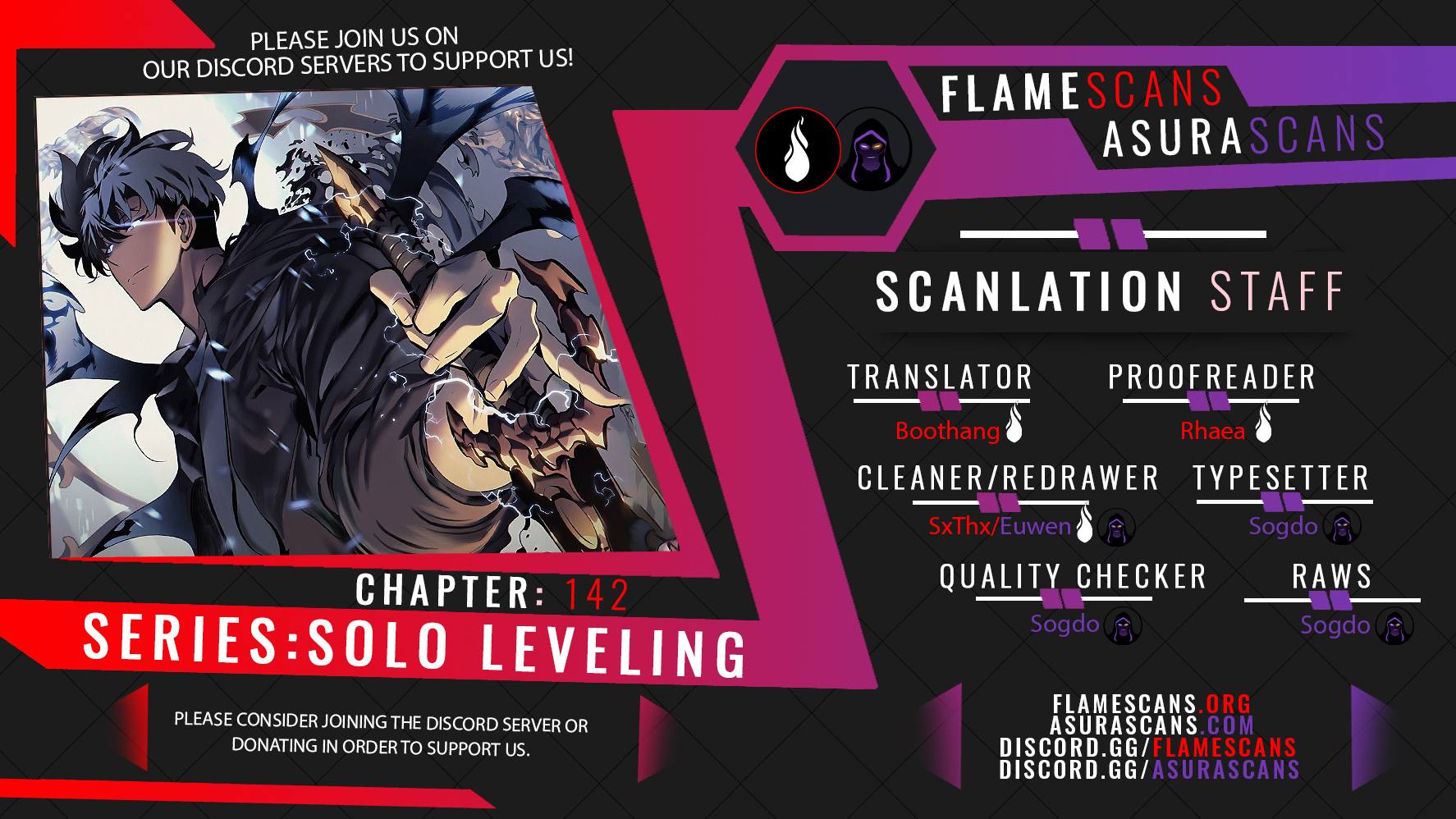 Solo Leveling Chapter 142
